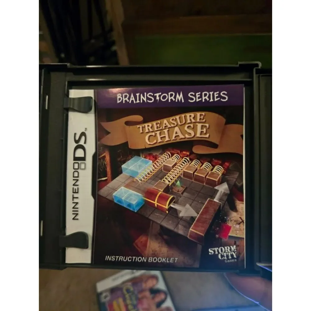 Brainstorm Series Treasure Chase Nintendo DS 3DS (CIB) Tested